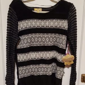 Princess by vera wang sweater pure night size L